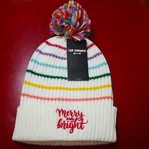 Holiday Beanie with Tassel